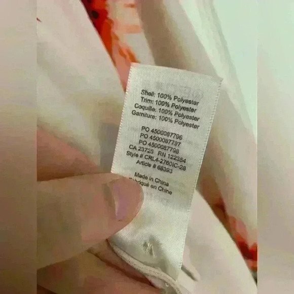 NWOT ARITZIA  WILFRED TIA FLORAL FRONT TIE BLOUSE XXS - Picture 6 of 7